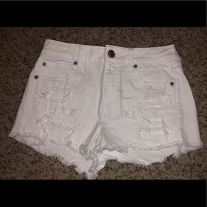 American Eagle High Waisted Jean Shorts